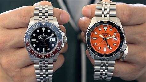 seiko 5 sports vs rolex|seiko watch rolex style.